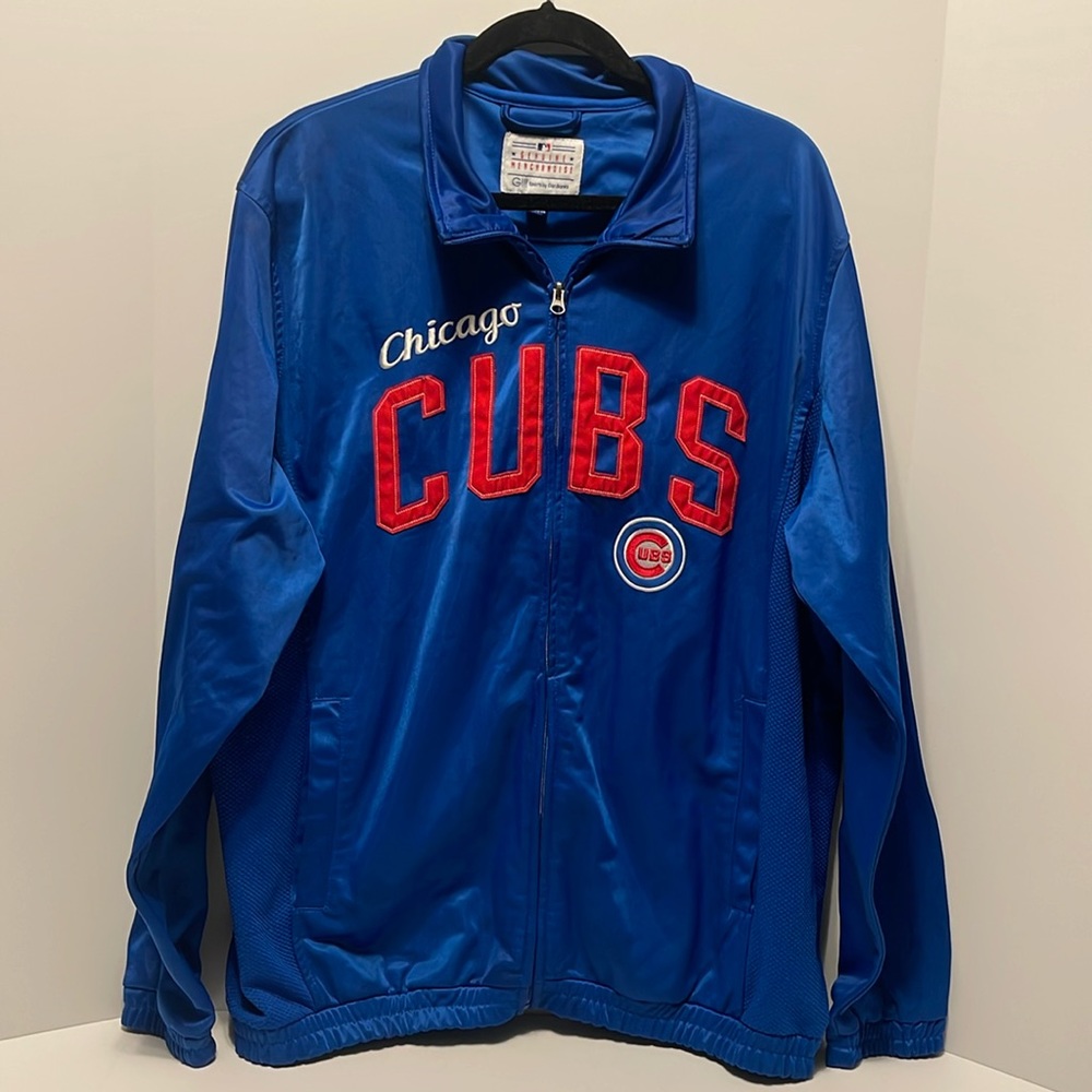 Vintage Genuine Merchandise Chicago Cubs Baseball Zip Up Jacket Men’s Size XL
